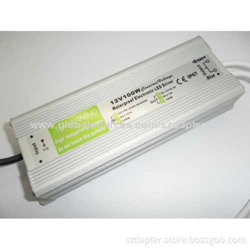 LED Driver, 12/24V, 200W, IP67, CE- and RoHS-marked